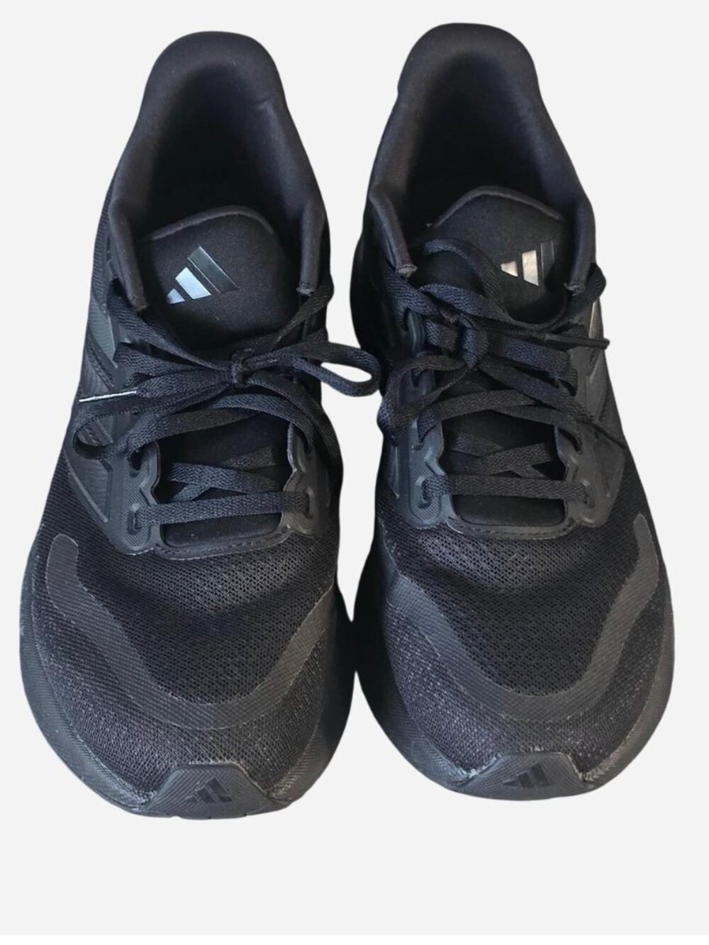 adidas Runfalcon 5 Black Running Sneakers Women's Sz 9.5 OrthoLite EUC Like New